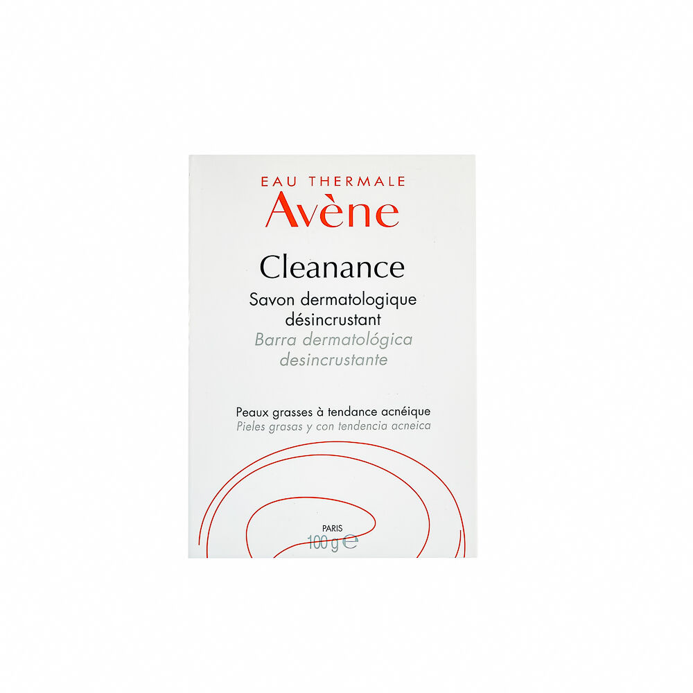 Avene-Cleanance-jabón-en-barra-está-indicado-para-piel-grasa-y-sensible-con-Piel-con-imperfecciones,-reduce-el-exceso-de-sebo,-desobstruye-los-poros-y-reduce-las-imperfecciones.-imagen