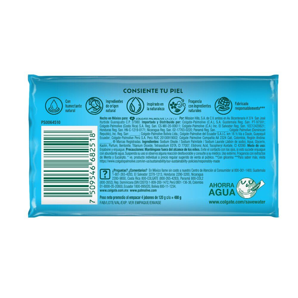 PALMOLIVE-4PACK-JBN-MENTA/EUCALIPT-120G-imagen-2