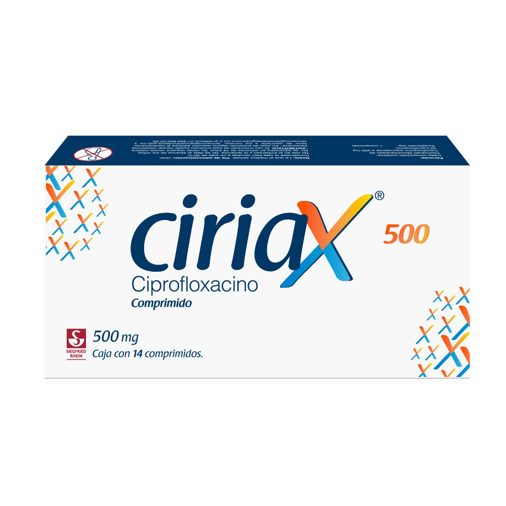 Ciriax-500-mg---Caja-con-14-comprimidos-(Ciprofloxacino)-imagen-3