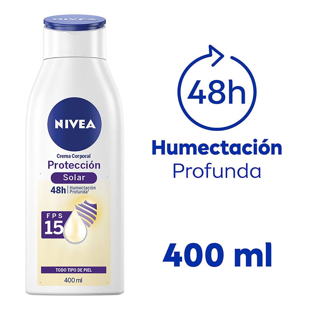 NIVEA-Crema-Corporal-Humectante-Protección-Solar-FPS-15-Todo-tipo-de-piel-400-ml-imagen-12