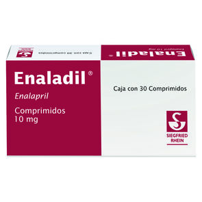 Enaladil-10-mg---Caja-con-30-comprimidos-(Enalapril)-imagen