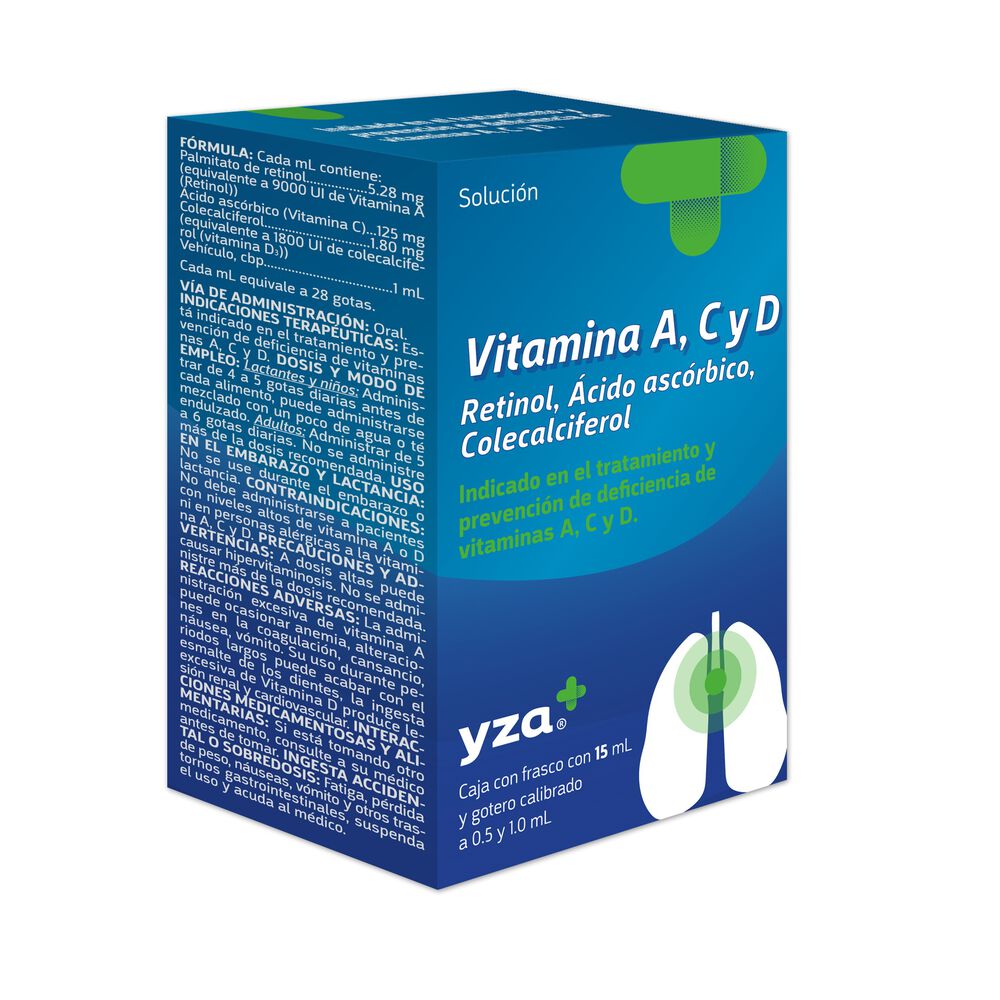 Yza-Vitaminas-Acd -9000Ui/125Mg/180-15Ml-imagen