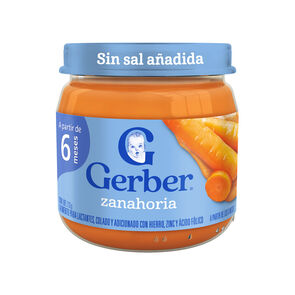 Gerber-Papilla-Etapa-2-Zanahoria-113g-imagen