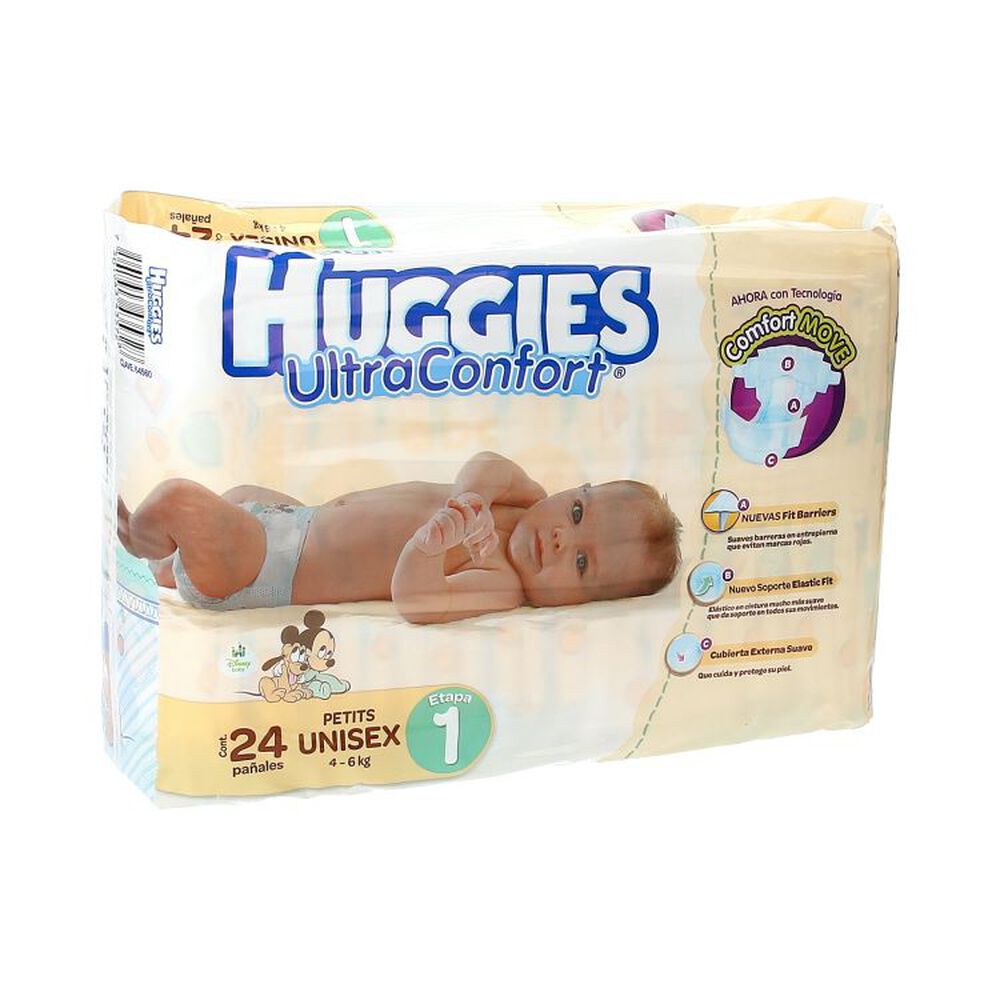 Pañales-Huggies-Recién-Nacido-Ultraconfort-C/24-imagen