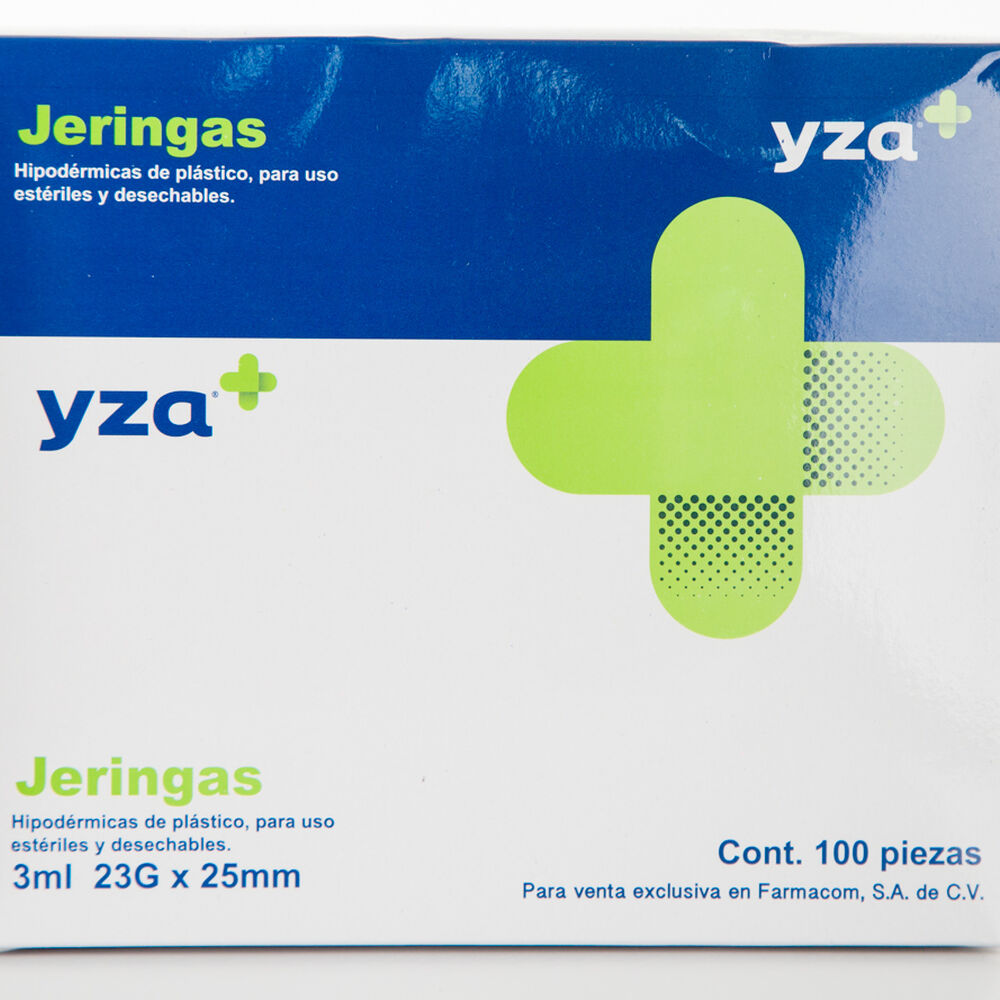 Yza-Jeringa-De-Plastico-De-3Ml-23G-X-25M-imagen