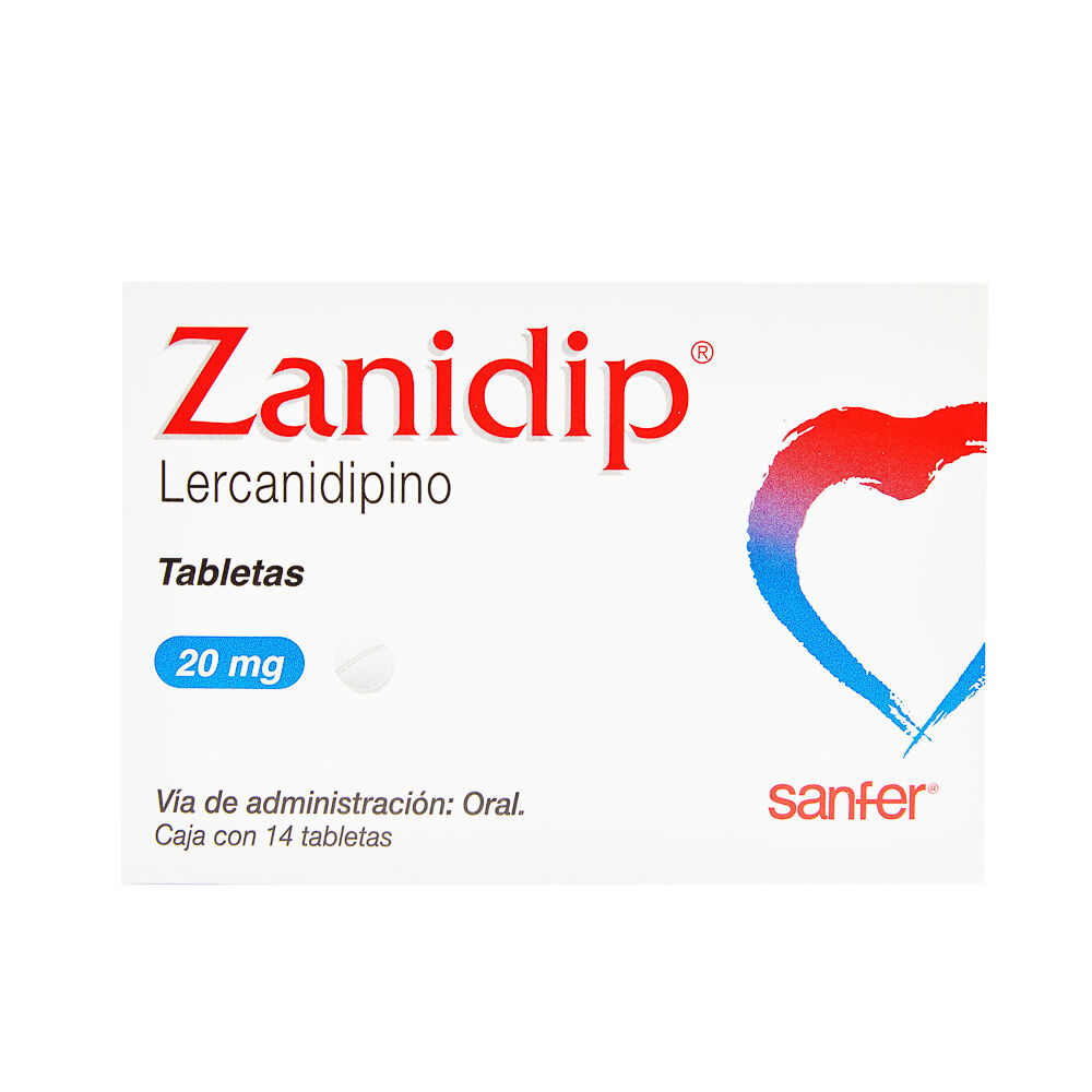 Zanidip 2025 20 mg