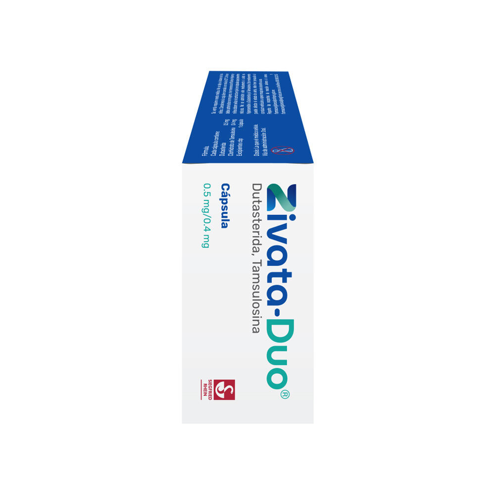Zivata-Duo-0.5-mg-/-0.4-mg---Caja-con-30-c&aacute;psulas-(Dutasterida-y-Tamsulosina)-imagen-2
