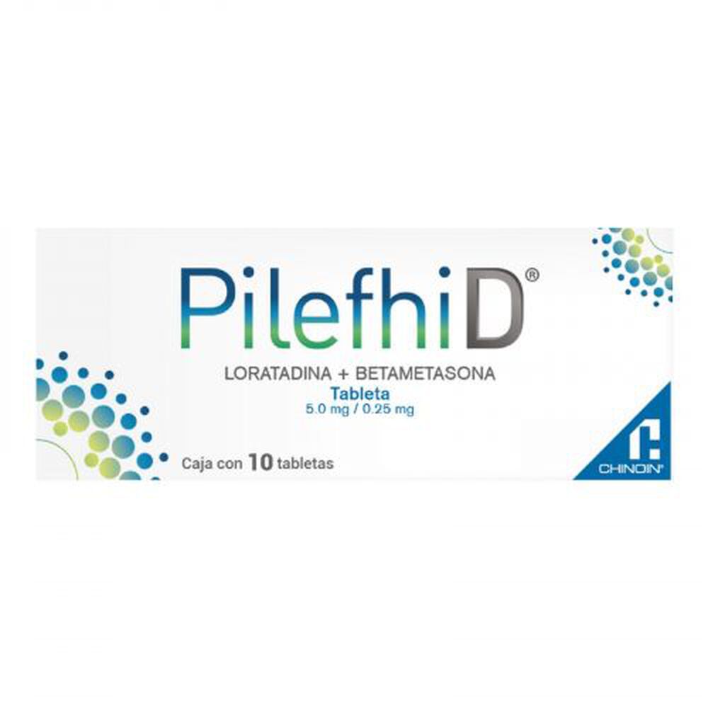 Pilefhid-5Mg/0.25Mg-10-Tabs-imagen