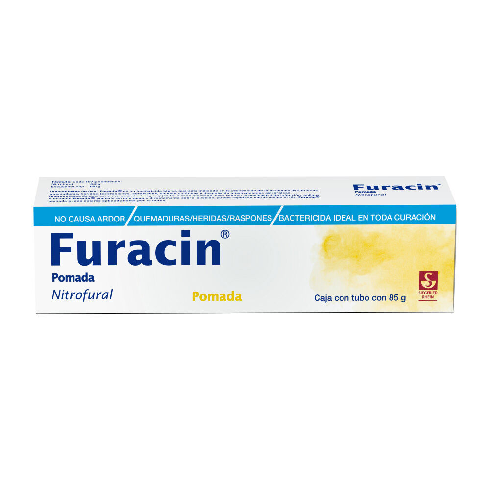 Furac&iacute;n-85-g---Pomada-en-tubo-(Nitrofural)-imagen-1