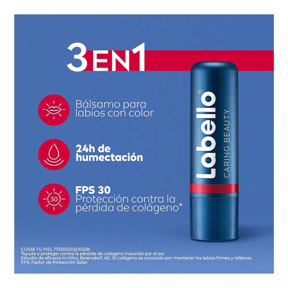 LABELLO-B&aacute;lsamo-Labial-Caring-Beauty-Red-4.8-g-imagen-3