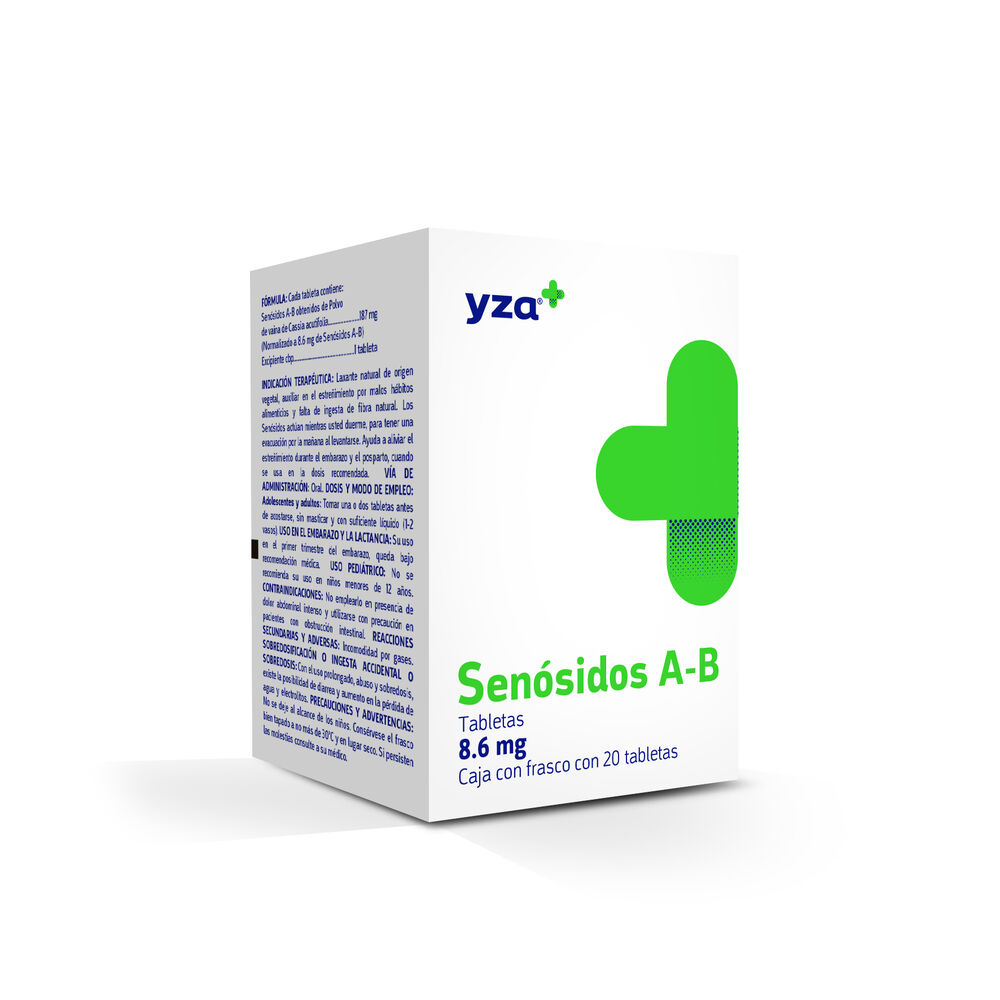 Yza-Senosidos-8.6Mg-20-Tabs-imagen