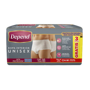 Depend-Ropa-Int-Ch/Md-18-Pzas-imagen