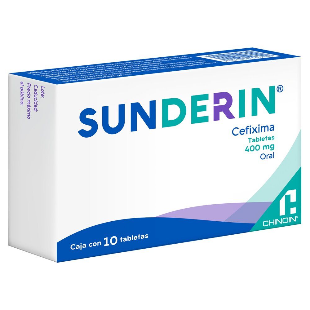 Sunderin-Cefixima-400Mg-10-Tabs-imagen-1
