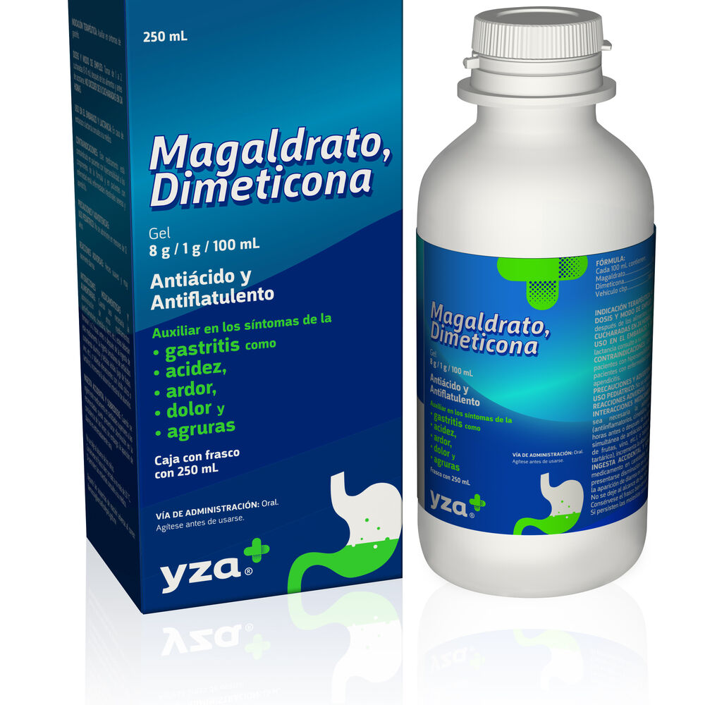 Yza-Magaldrato/Dimeticona-8G/1G/100Ml-250Ml-imagen