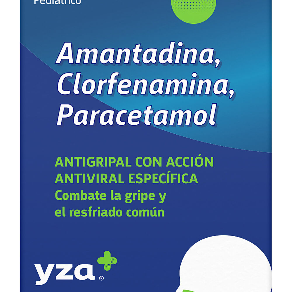 Yza-Amantadina,-Clorfenamina,-Paracetamol-2.5/0.1/15G-30Ml-imagen