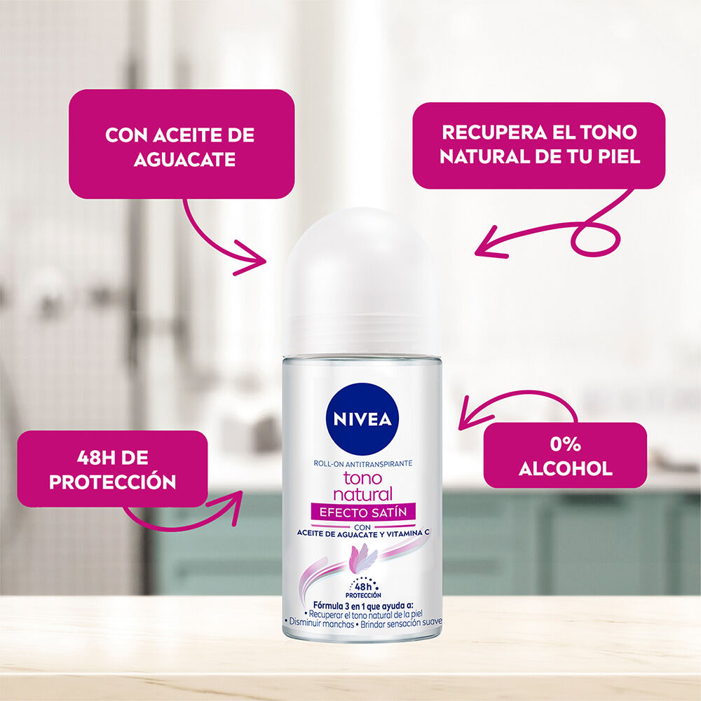 NIVEA-Desodorante-Aclarante-Tono-Natural-Efecto-Satín-roll-on-50-ml-imagen-3