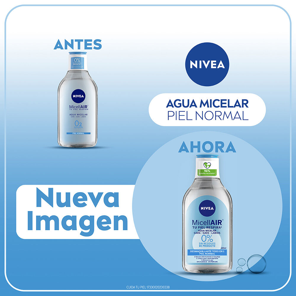 NIVEA-Agua-Micelar-Desmaquillante-Refrescante-para-Todo-Tipo-De-Piel,-400-ml-imagen-4
