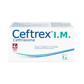 Ceftrex-I.M.-1-g---Ampolleta-con-solucion-inyectable-3.5-ml-(Ceftriaxona)-imagen