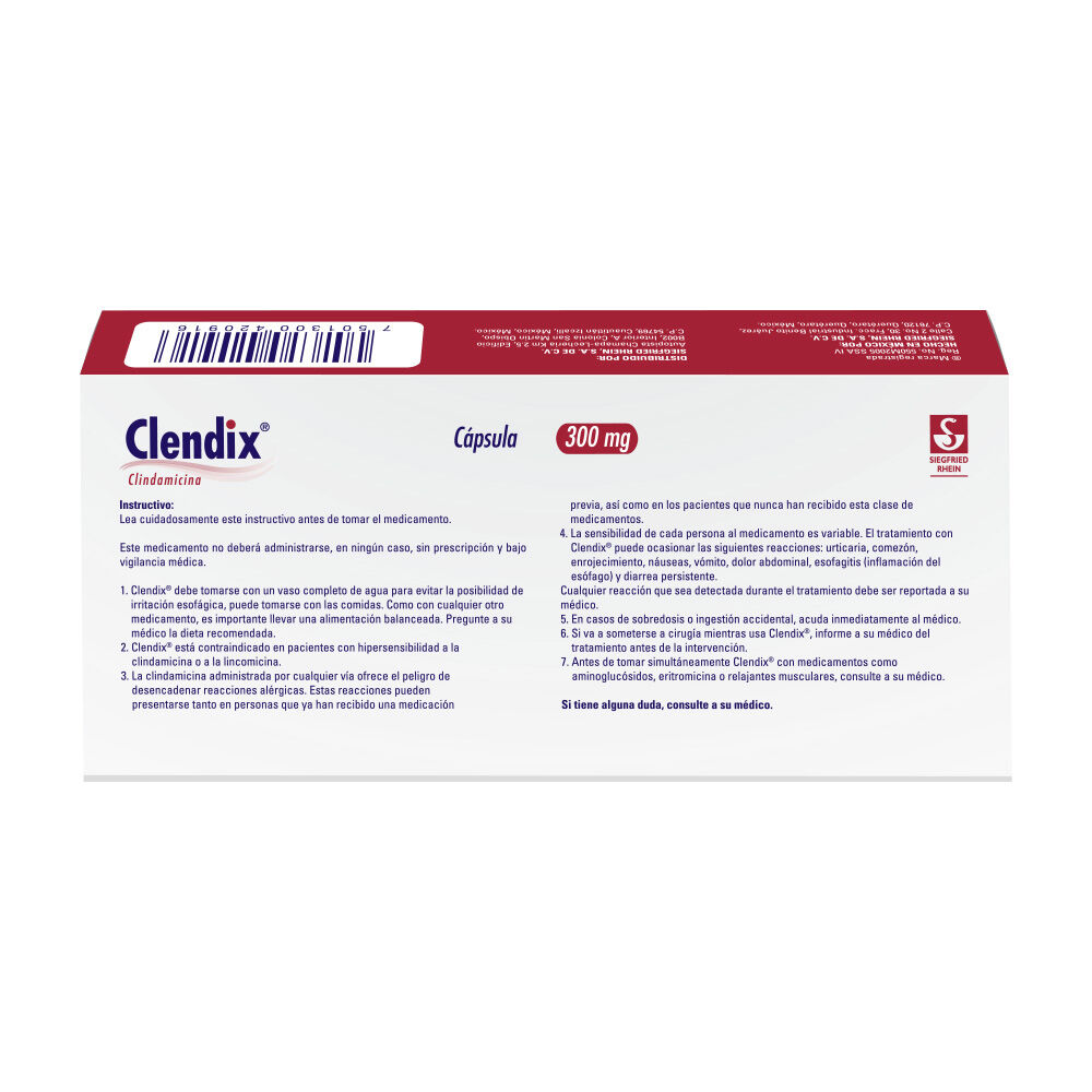 Clendix-300-mg---Caja-con-16-c&aacute;psulas-(Clindamicina)-imagen-3