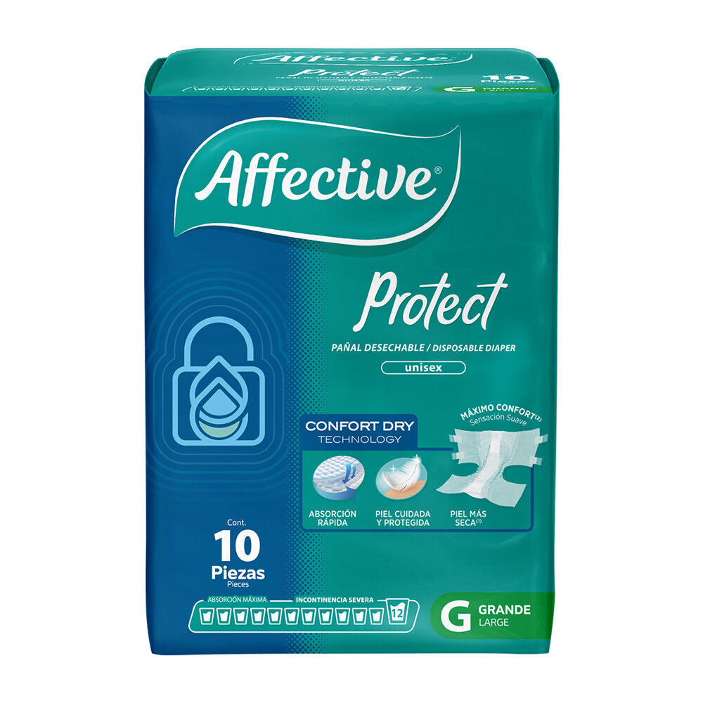 Pañales-Para-Adulto-Affective-Protect-Grande-10-Unidades-imagen