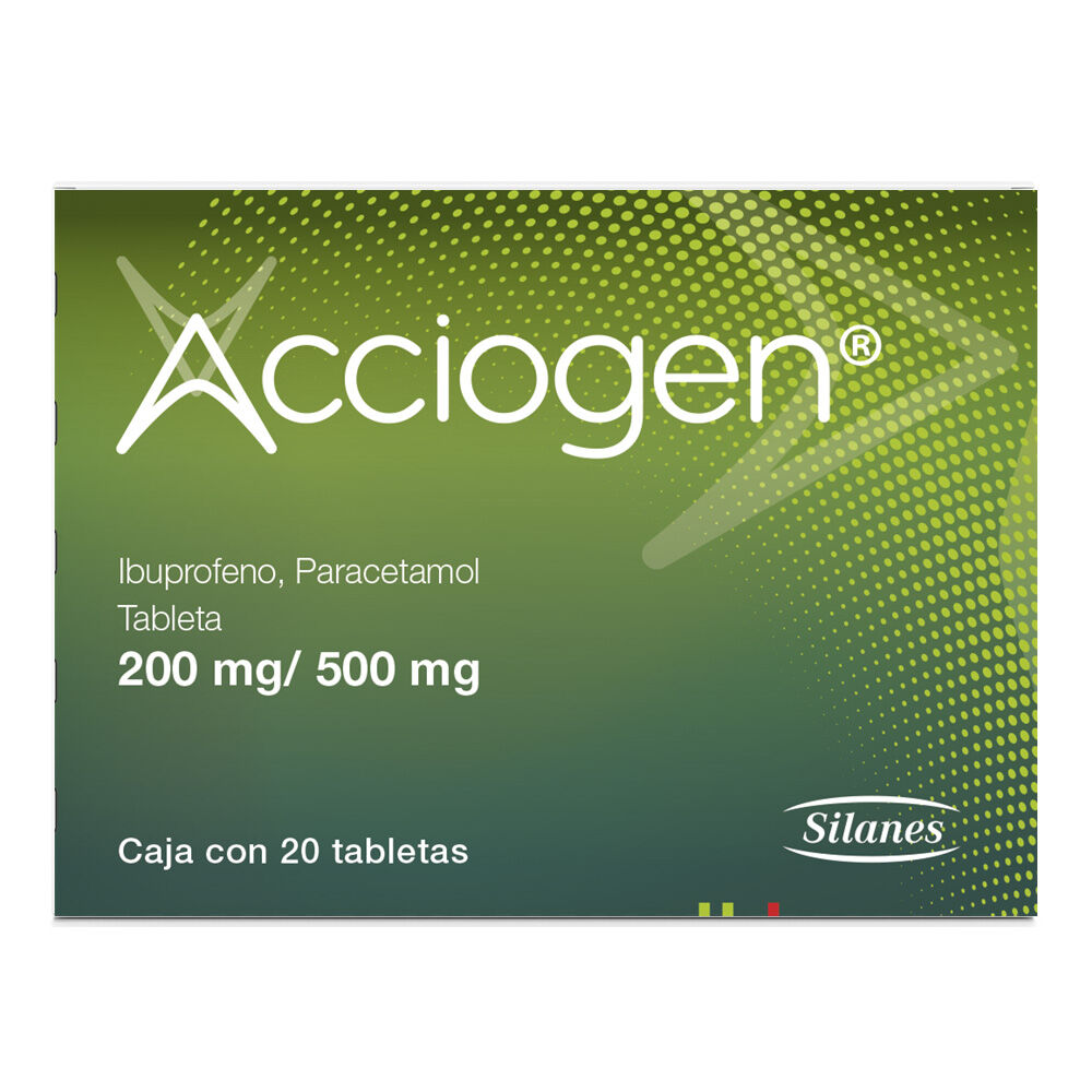 Acciogen-200Mg/500Mg-20-Tabs-imagen-1