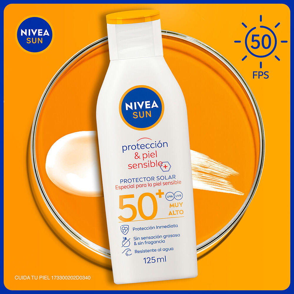 NIVEA-SUN-Protector-Solar-Corporal-Protect-&-Sensitive-FPS-50-125-ml-imagen-5