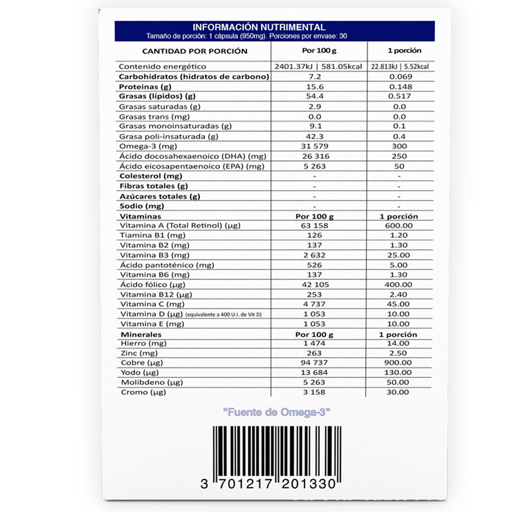 Ogestan-Plus-950Mg-30-Caps-imagen-3