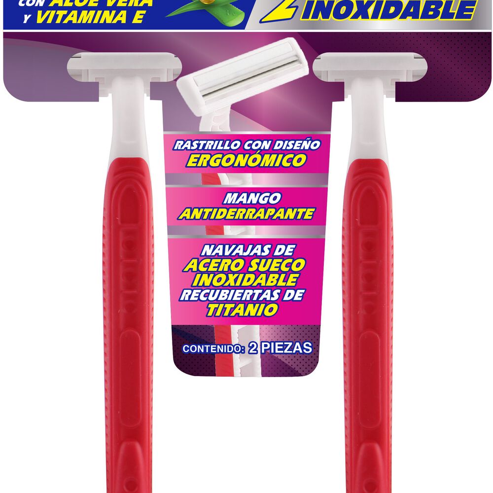 LIDERNOVA-DAMA-2-HOJAS-RASTRILLO-2-PZAS-imagen