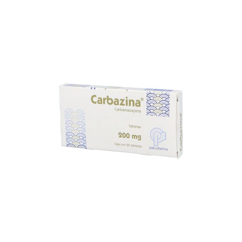 Carbazina-200Mg-20-Tabs-imagen