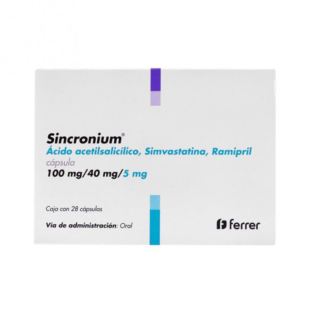 Sincronium-C-100Mg/40Mg/5Mg-28-Comp-imagen