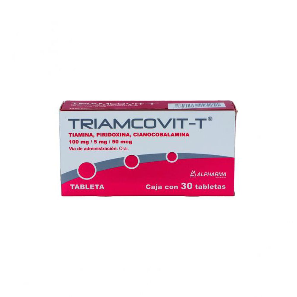 Triamcovit-T-100Mg/5Mg/50Mcg-30-Tabs-imagen