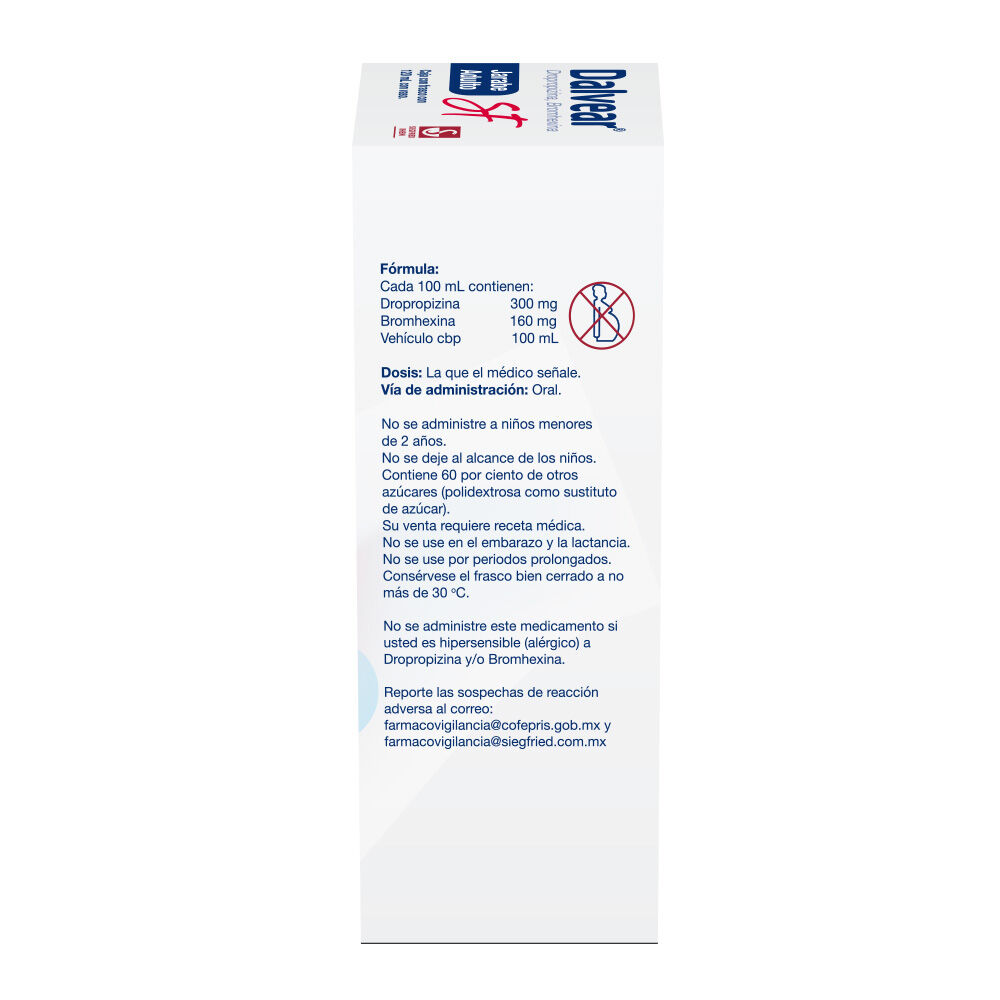 Dalvear-SF-Adulto-300-mg-/-160-mg---Jarabe-sabor-fresa-120-ml-(Dropropizina-y-Bromhexina)-imagen-2