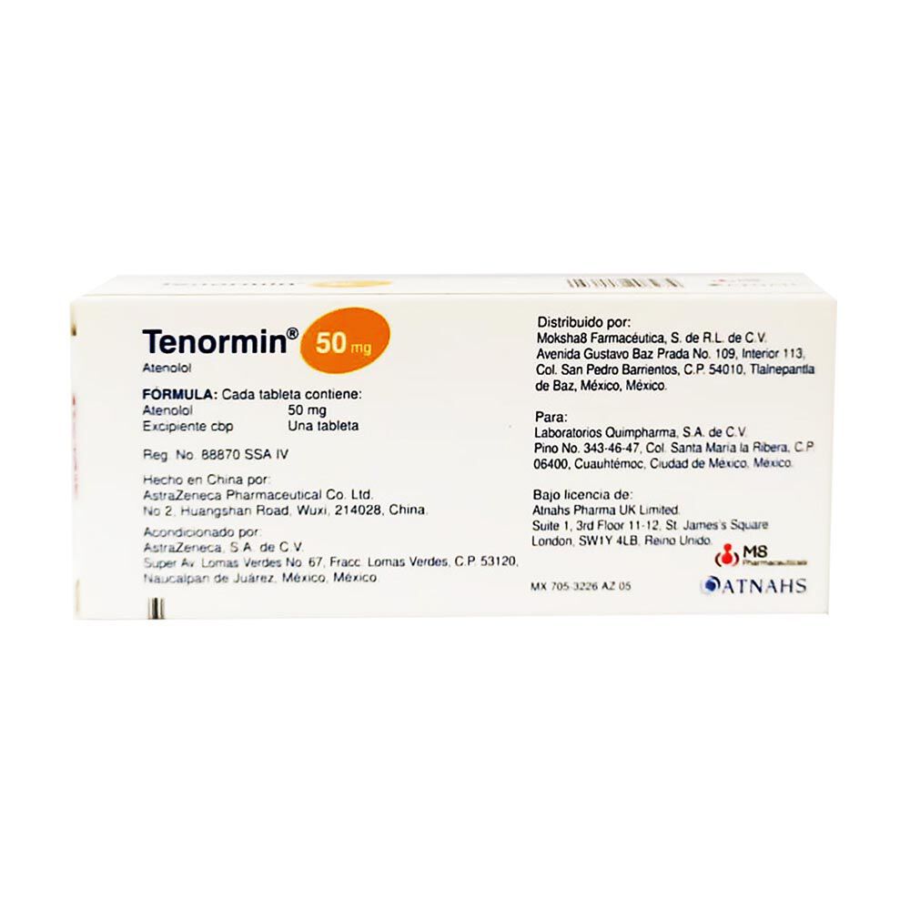 Tenormin-50Mg-28-Tabs-imagen-3