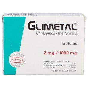 Glimetal-Lex-850Mg/2Mg-16-Tabs-imagen