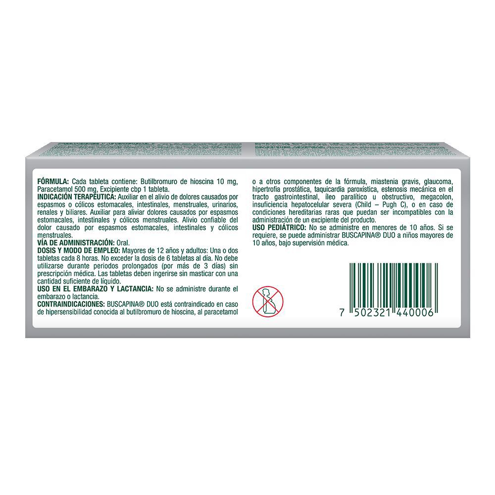 Buscapina-Duo-500Mg-20-Tabs-imagen-2