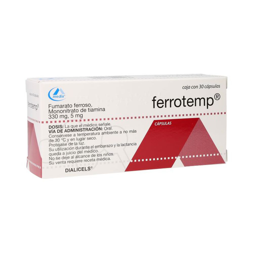 Ferrotemp-330Mg/5Mg-30-Caps-imagen