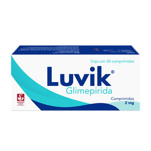 Luvik-2-mg---Caja-con-30-comprimidos-(Glimepirida)-imagen
