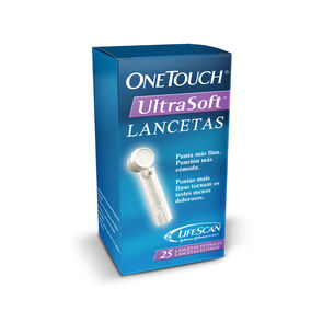 ONE-TOUCH-ULTRASOFT-LANCETAS-25-UNIDADES-imagen