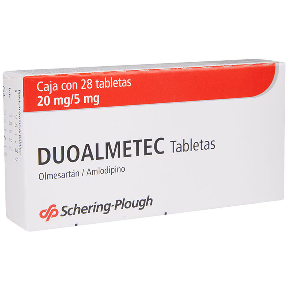 Duoalmetec-20Mg/5Mg-28-Tabs-imagen