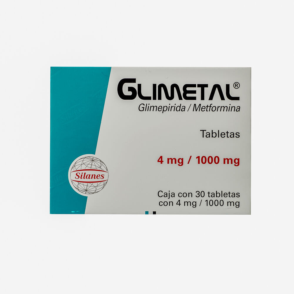 Glimetal-4Mg/1000Mg-30-Tabs-imagen