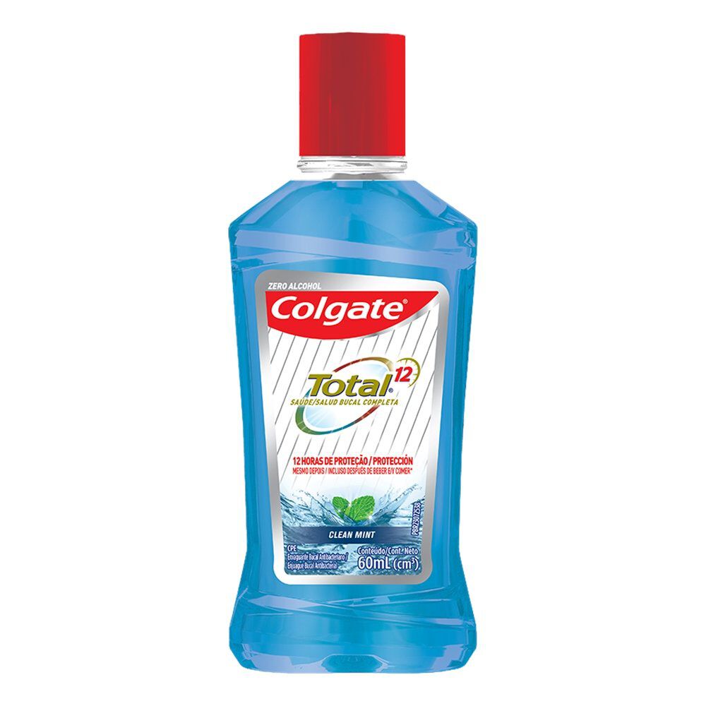 COLGATE-TOTAL-12-CLEAN-MINT-ENJUAGUE-BUCAL-60ML-imagen