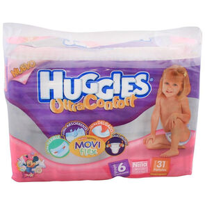 Pañal-Huggies-Ultraconfort-Etapa-6-Niña-C/31-imagen