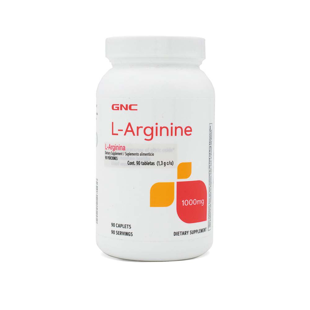 Gnc-L-Arginina-1000Mg-90-Tabs-imagen-1