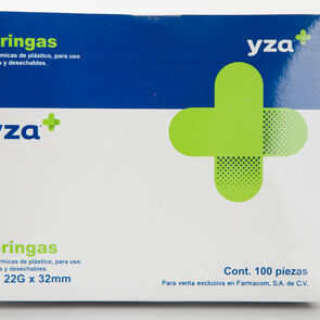 Yza-Jeringa-De-Plástico-De-5Ml-22G-X-32M-imagen