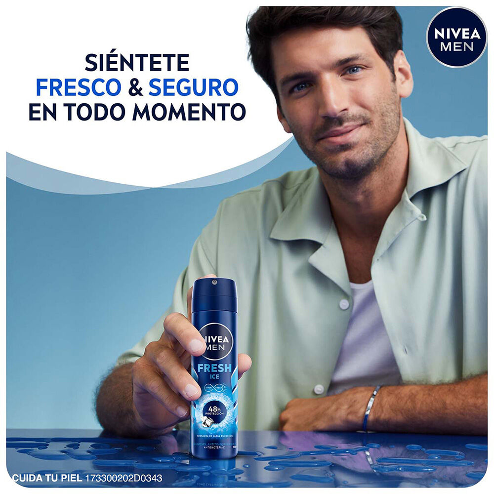 NIVEA-MEN-Desodorante-Antibacterial,-Fresh-Ice-spray-150-ml-imagen-6