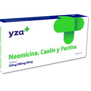 Yza-Neomicina,-Caolin-y-Pectina-129Mg/280Mg/3-20-Tabs-imagen
