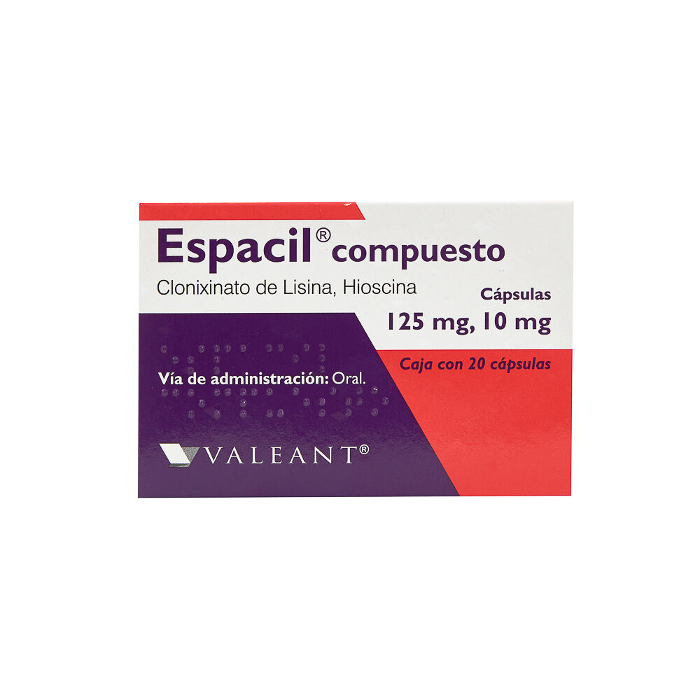 Espacil-Compuesto-125Mg/10Mg-20-Caps-imagen