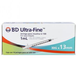 Bd-Ultra-Fine-Jeringa-Insulina-30Gx13Mm-imagen