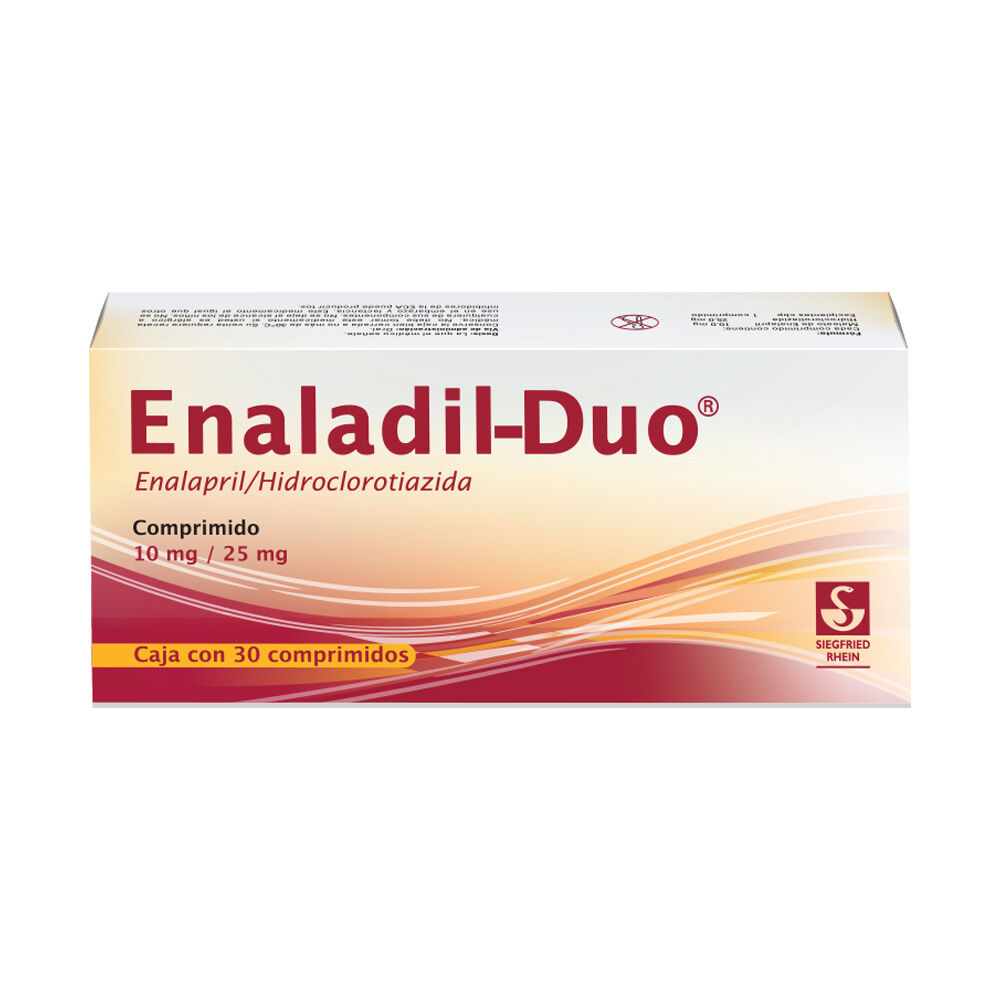 Enaladil-Duo-10-mg-/-25-mg---Caja-con-30-comprimidos-(Enalapril-y-Hidroclorotiazida)-imagen-3
