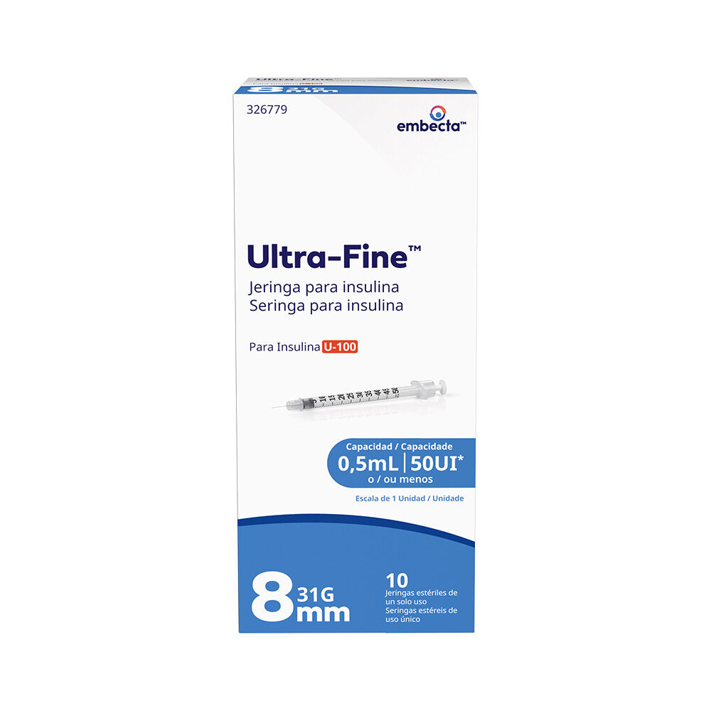 Ultrafine-Jeringa-8Mm-31G-.5Ml-20Mg-10Pz-imagen-3